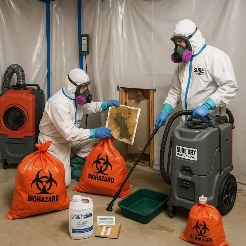 Contaminated Water Handling Protocols process in Sarasota Springs, FL