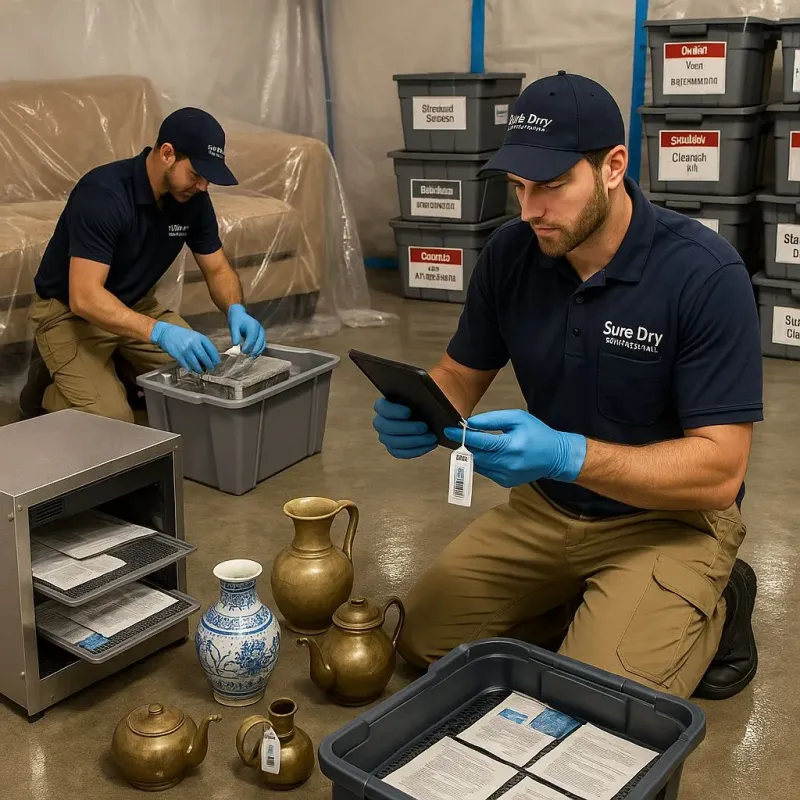 Content Protection and Restoration process in Sarasota Springs, FL