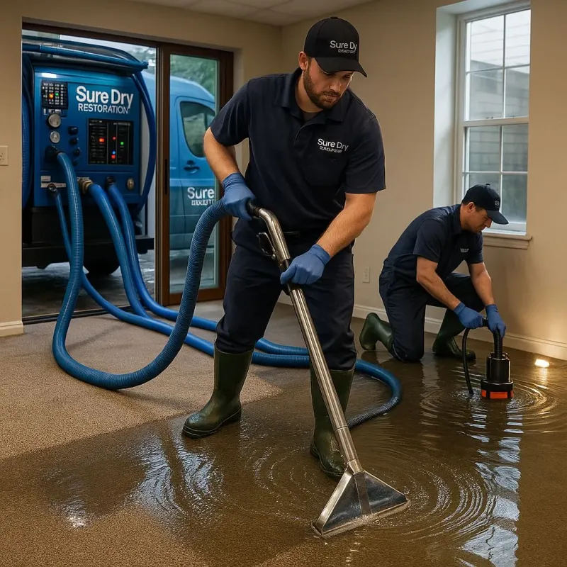 Water Extraction and Removal process in Sarasota Springs, FL